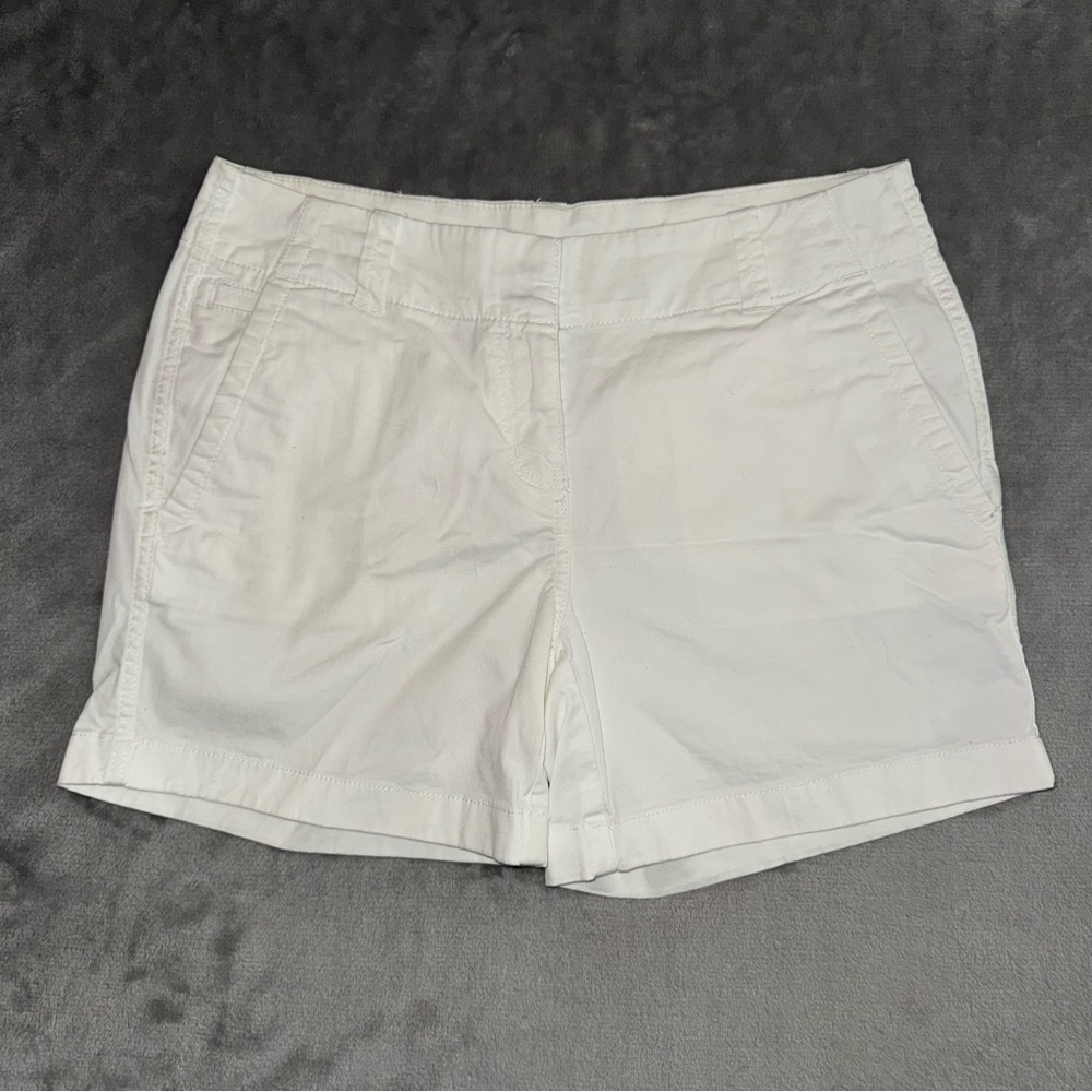 Vineyard Vines 5” Every Day White Cap Shorts Women’s Size 4